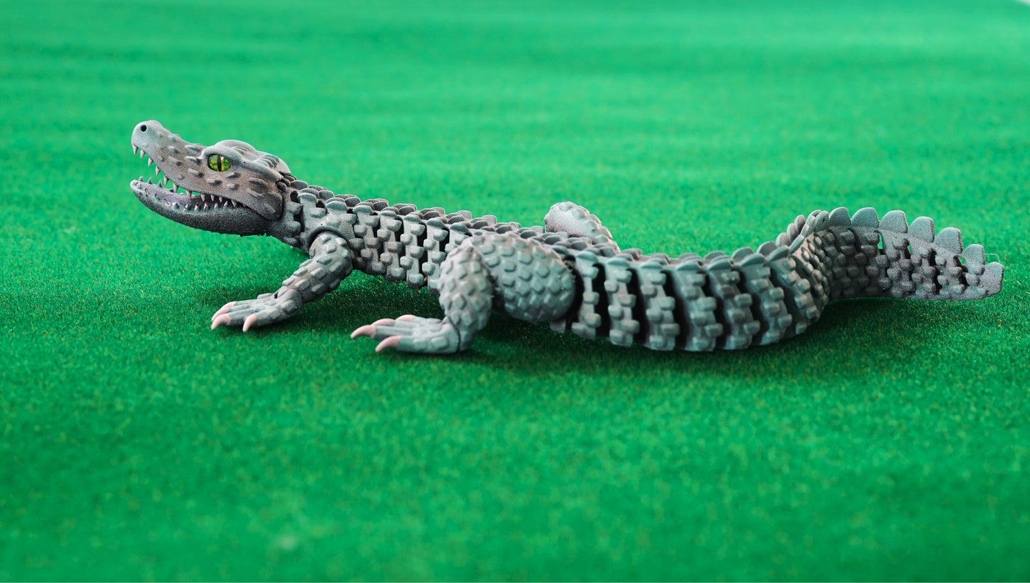 CUBO Alligator Figure, crocodile