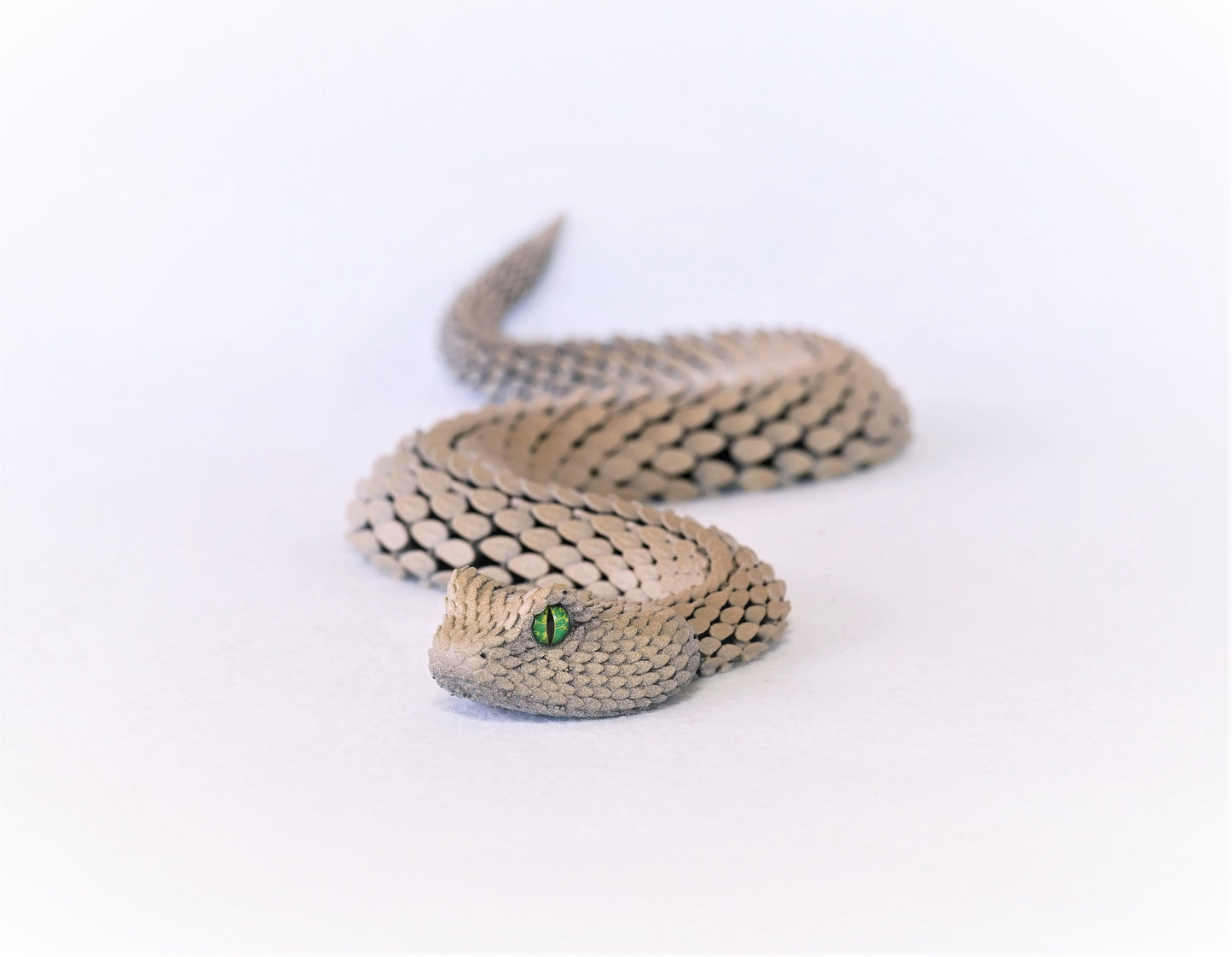 CUBO Snake Figure | Articulated Model Viper - CUBO Design