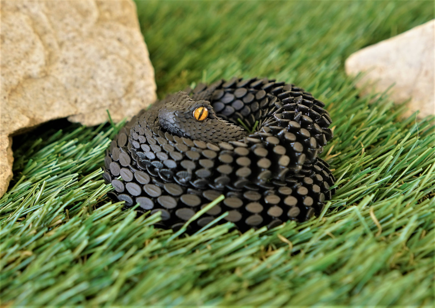 CUBO Snake Figure | Articulated Model Viper - CUBO Design