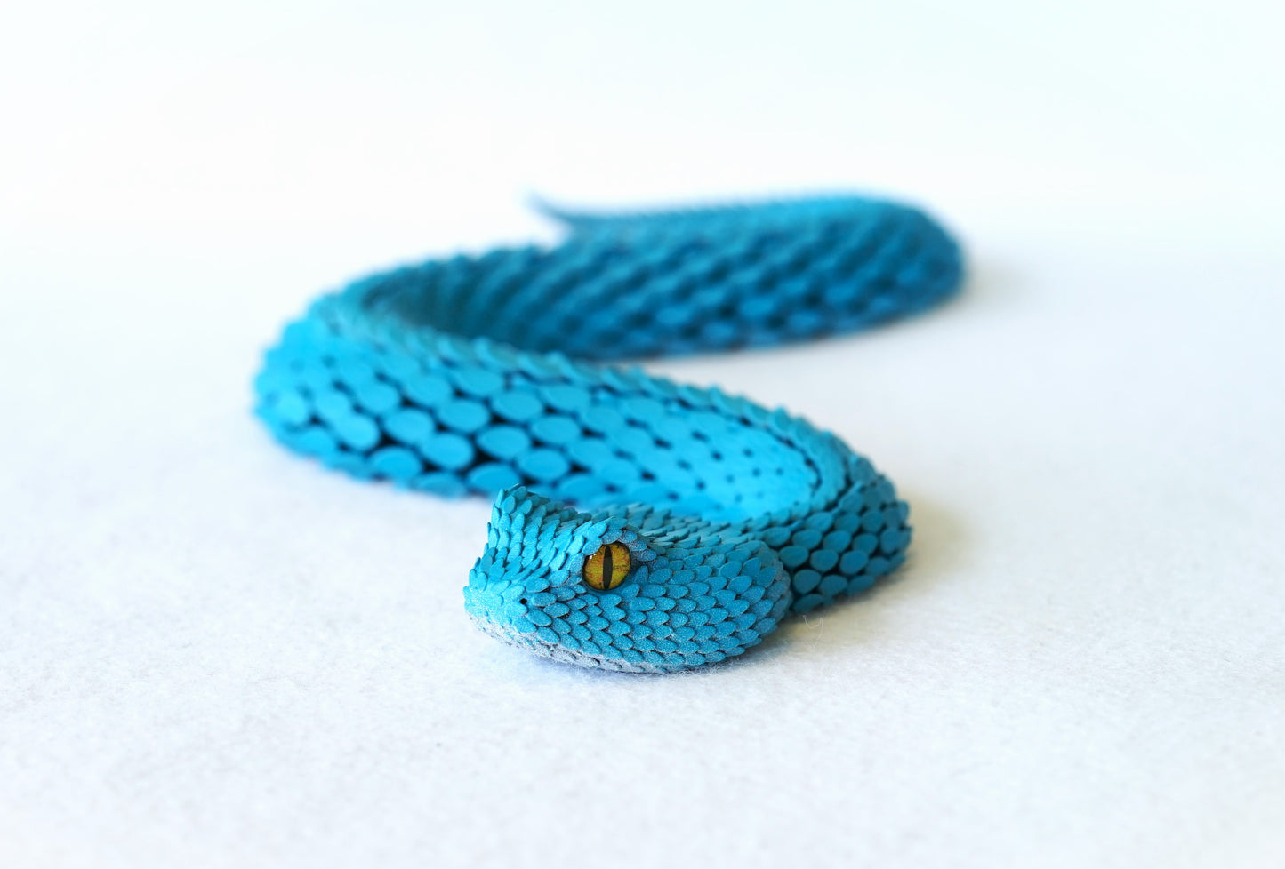 CUBO Snake Figure | Articulated Model Viper - CUBO Design