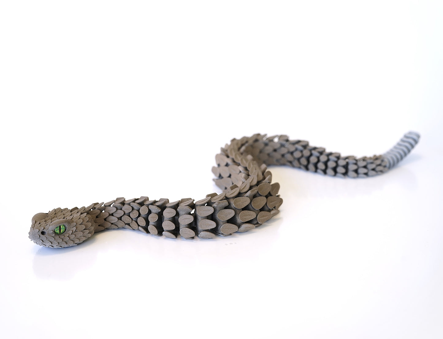 Rattlesnake Figure | Articulated Model Snake - CUBO Design