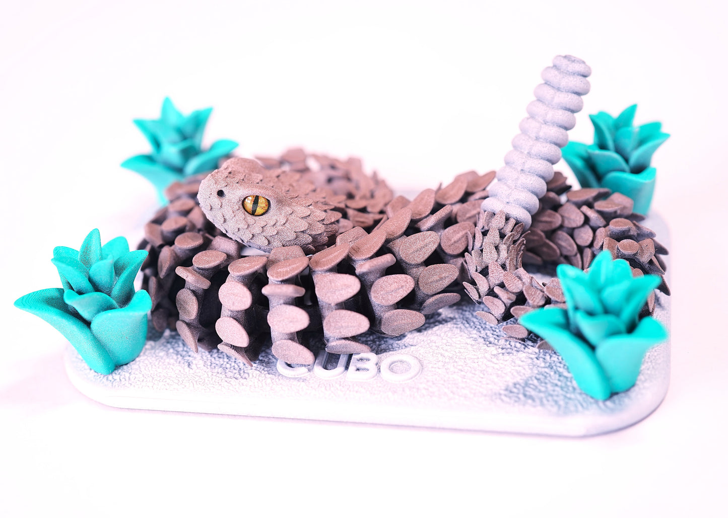 Rattlesnake Figure | Articulated Model Snake - CUBO Design