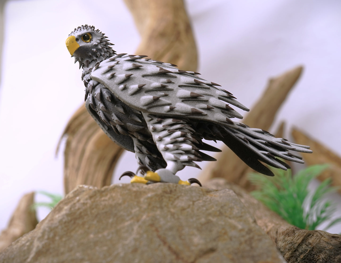 CUBO Eagle Figure | Articulated Raptor | Bird of Prey - CUBO Design
