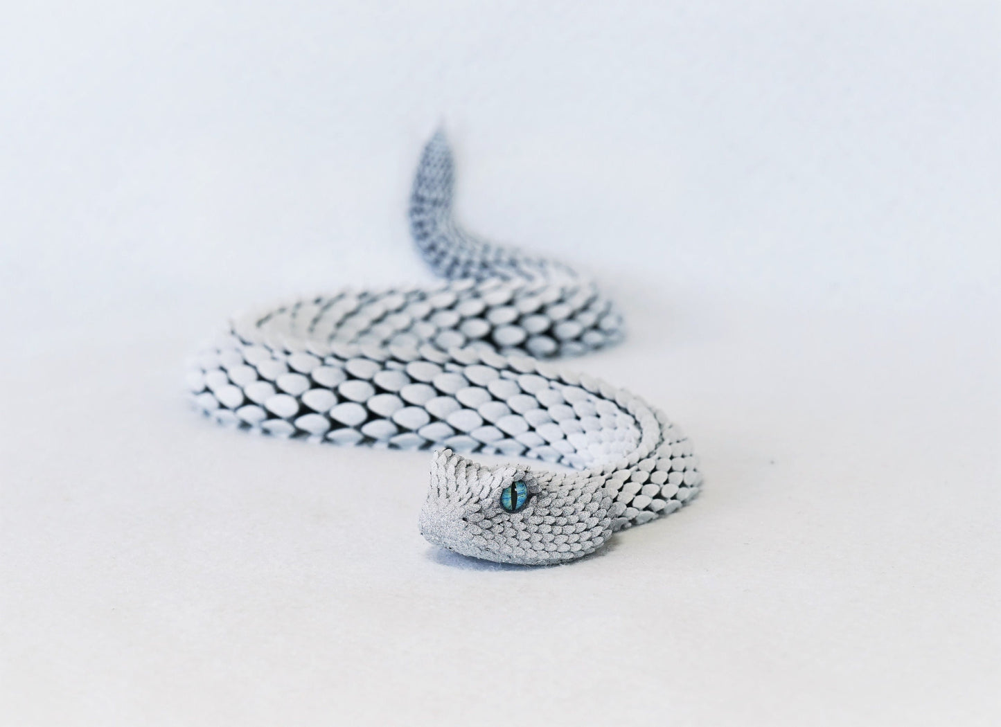 Snake Figure | Toy Animal | Articulated Model Viper | Large - CUBO Design