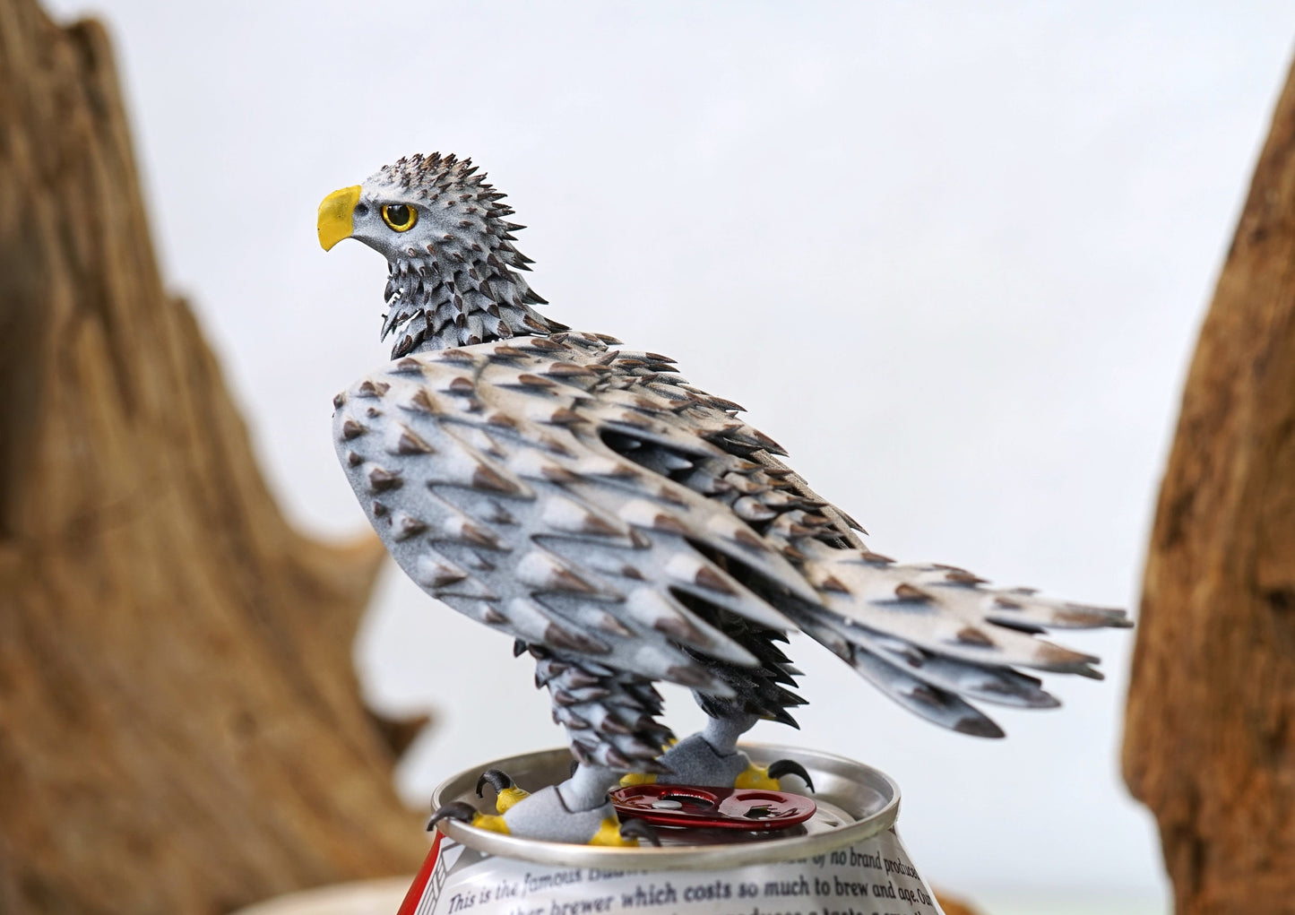 CUBO Eagle Figure | Articulated Raptor | Bird of Prey - CUBO Design