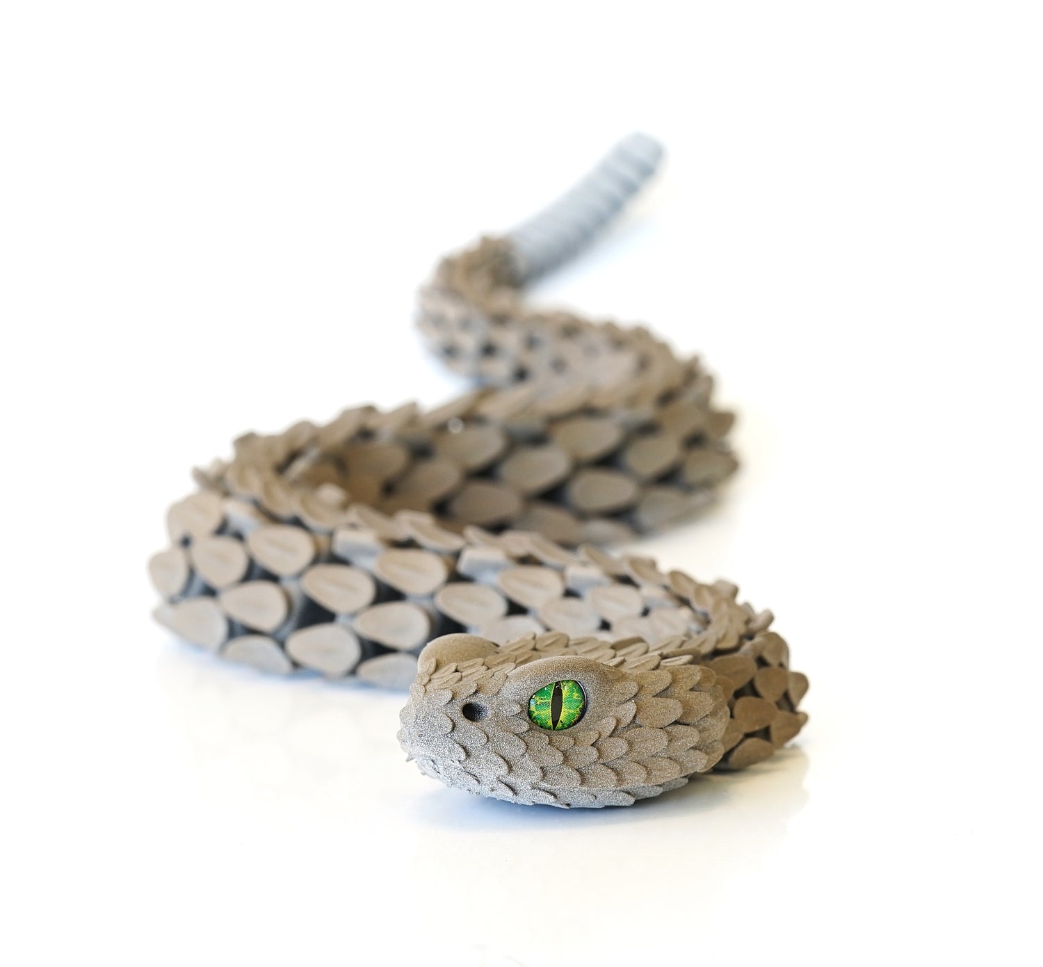 Rattlesnake Figure | Articulated Model Snake - CUBO Design