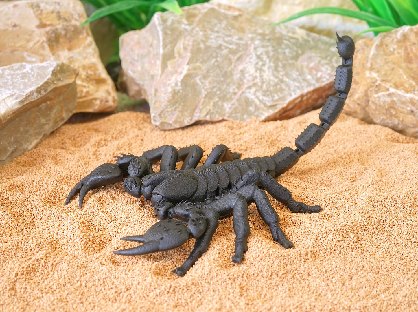 Realistic Articulated Scorpion - CUBO Design