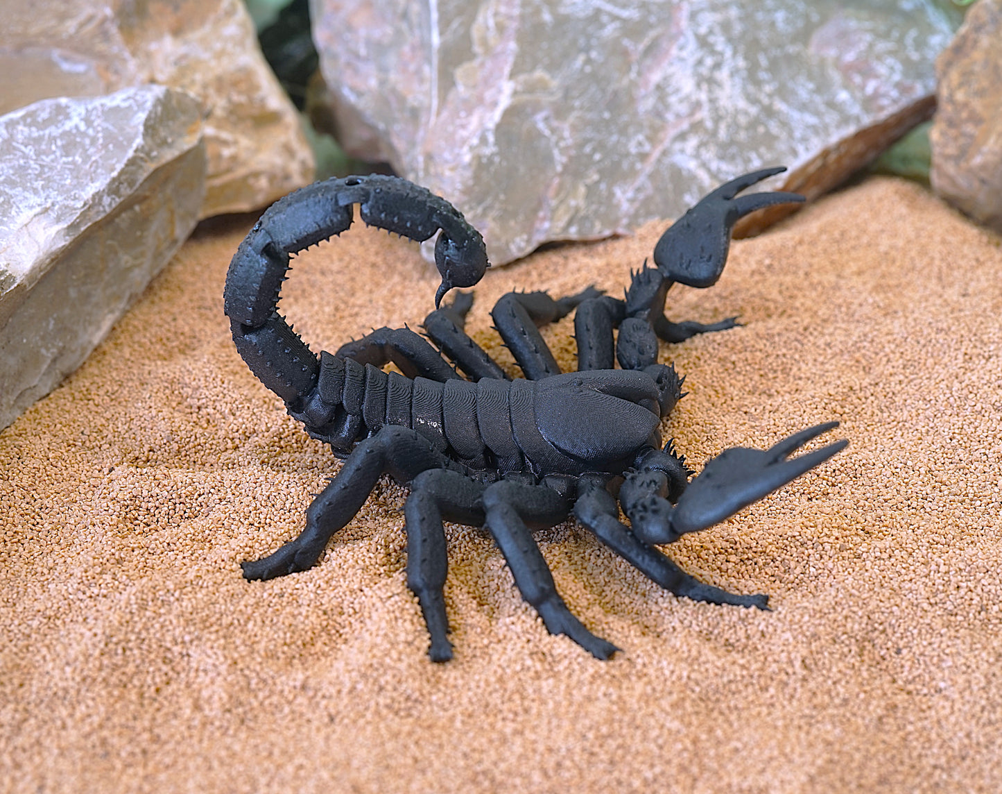 Realistic Articulated Scorpion - CUBO Design