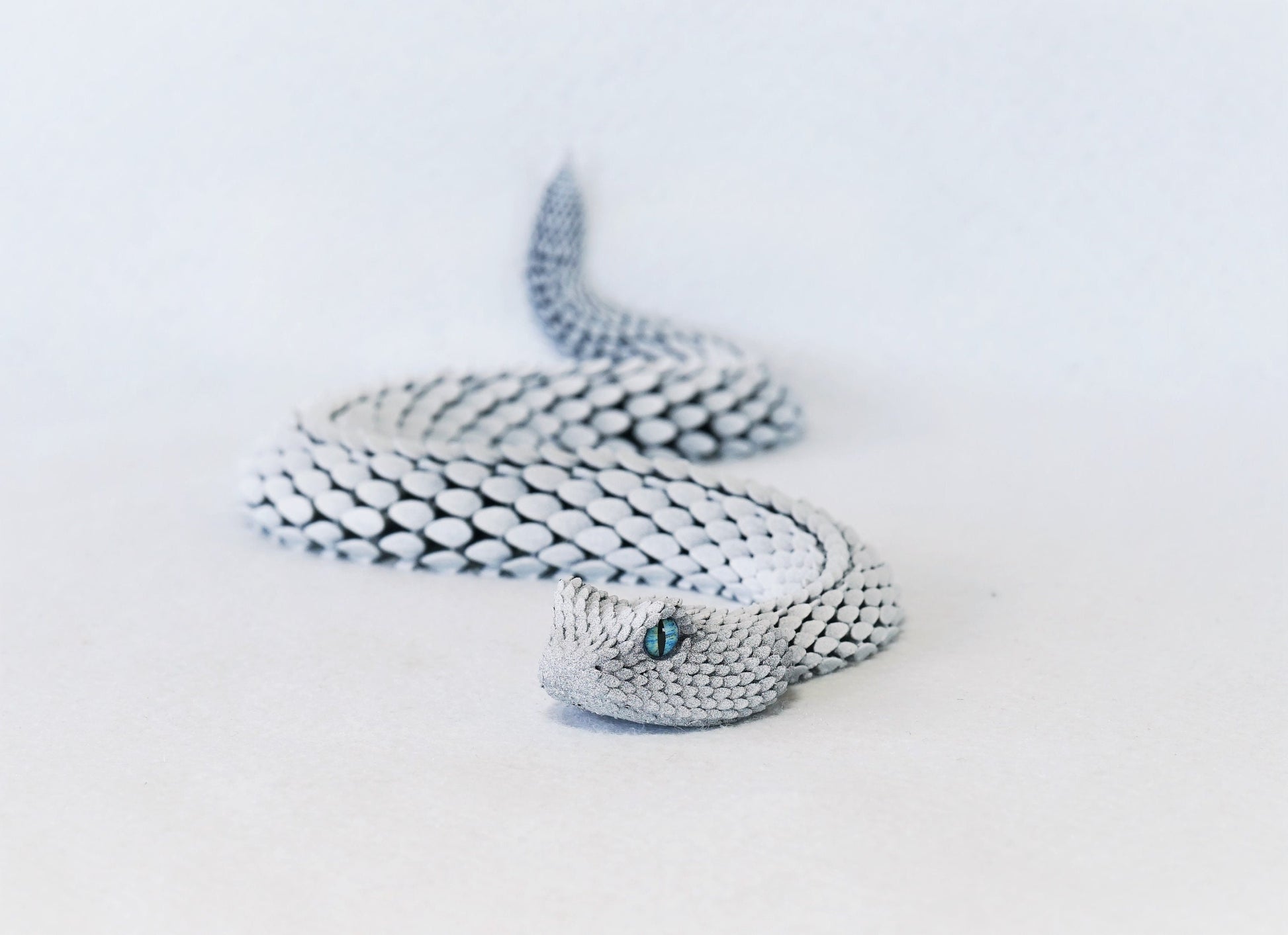 Snake Figure | Toy Animal | Articulated Model Viper | Large - CUBO Design