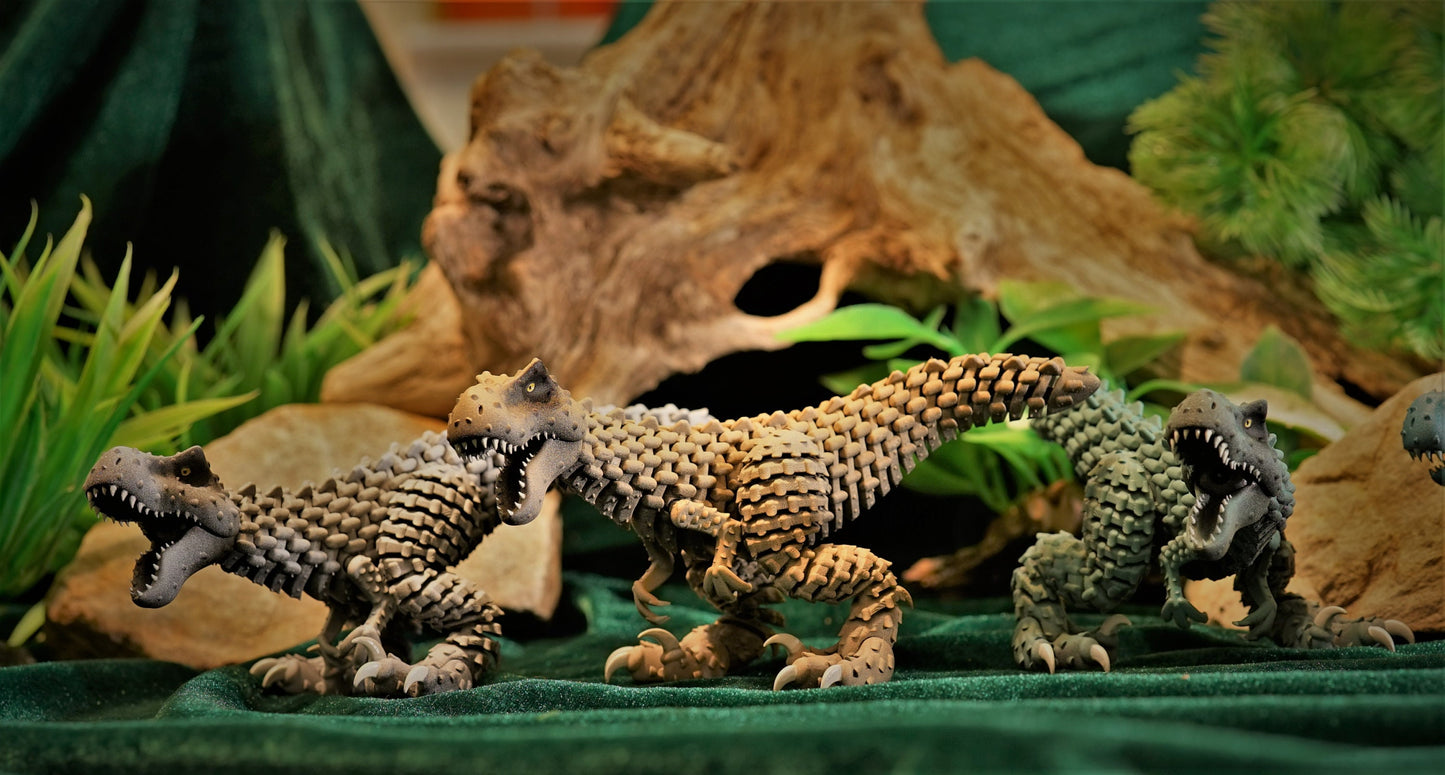 Therapod Dinosaur Figure - CUBO Design