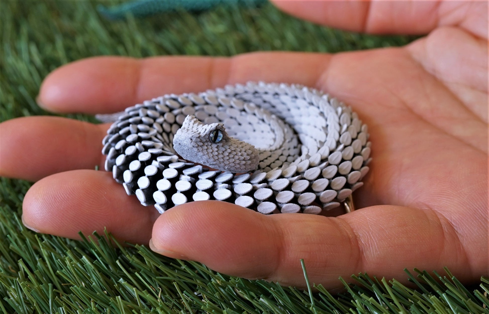 CUBO Snake Figure | Articulated Model Viper - CUBO Design